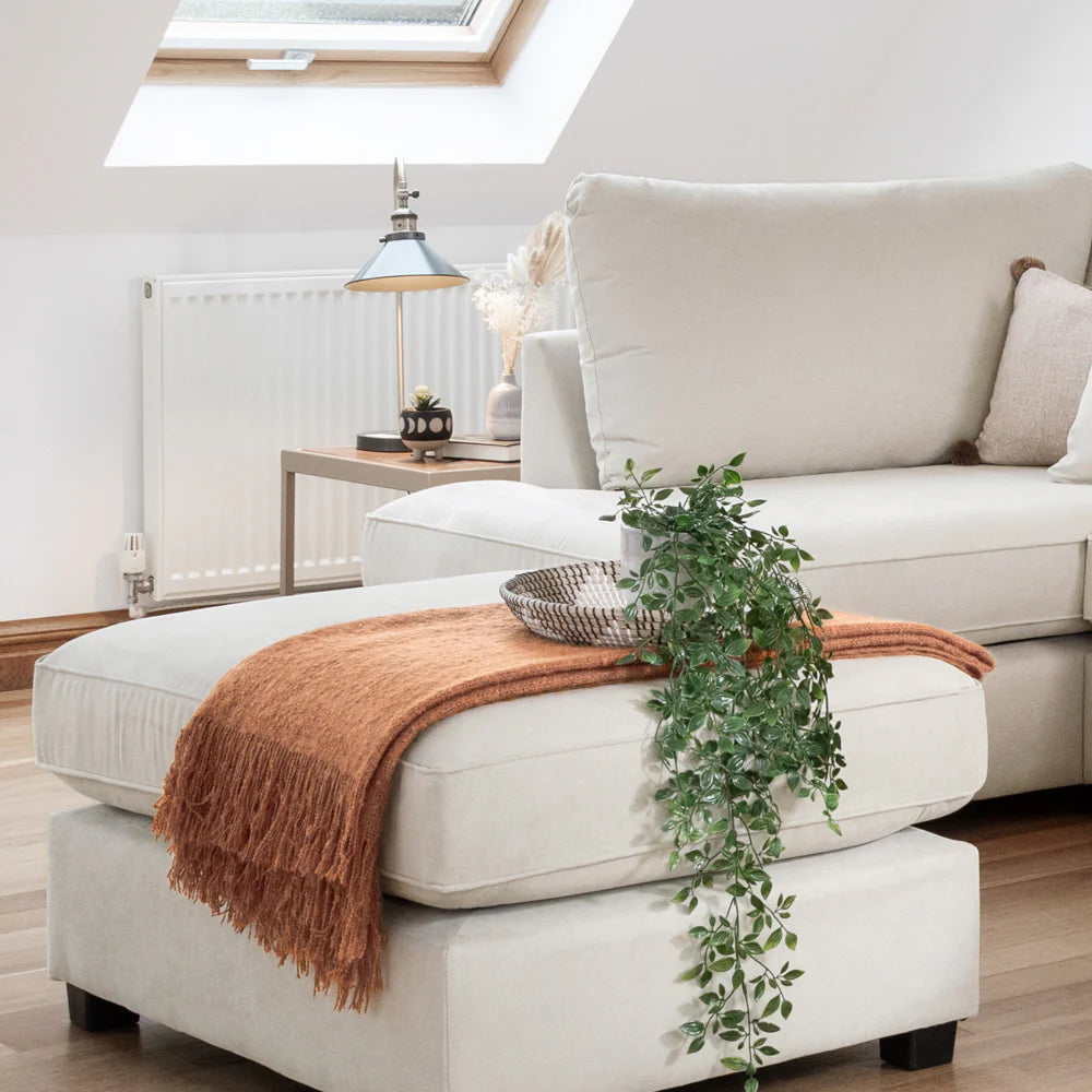 Carnaby Sofa In Beige Polyester
