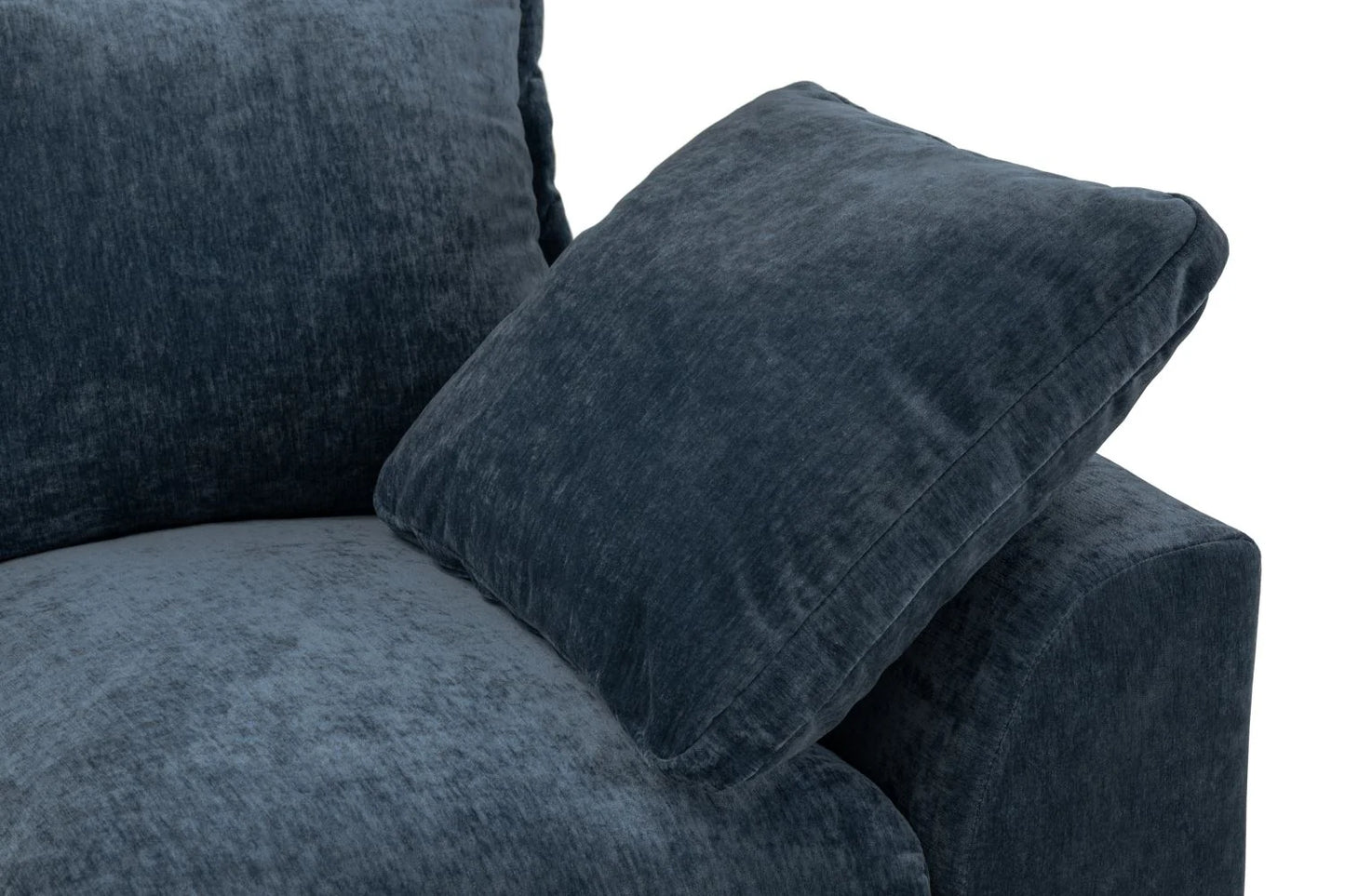 Colbee Large Corner Sofa In Blue