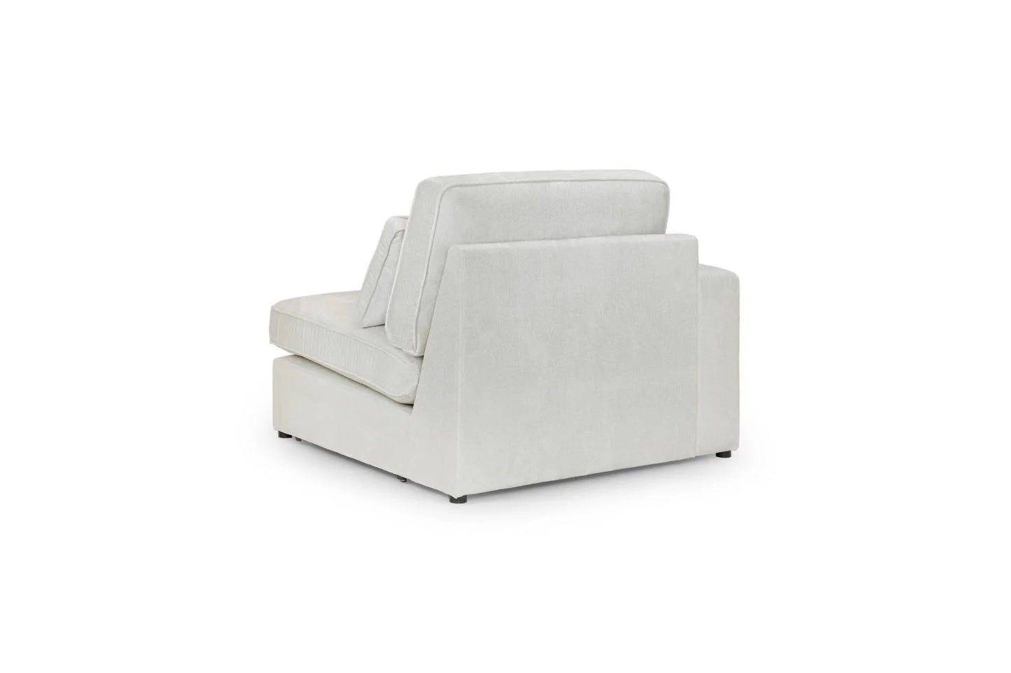 Kiana Modular Sofa Ivory Left Hand Arm Piece