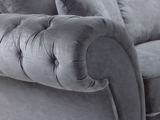 Windsor Armchair In Grey