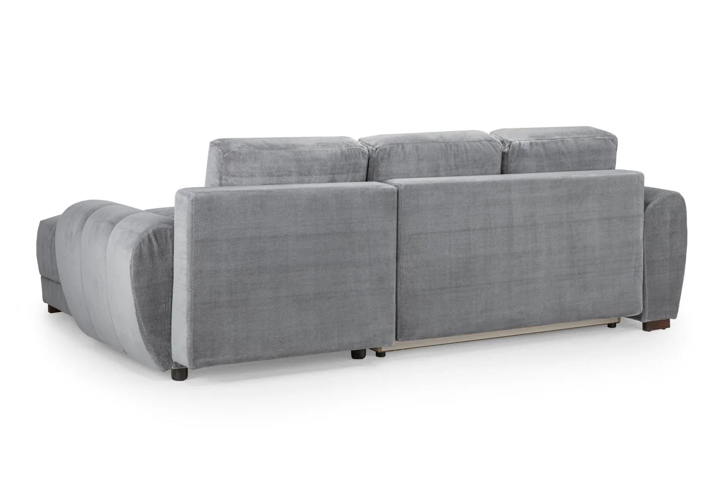 Azzuro Grey Universal Corner Sofa Bed