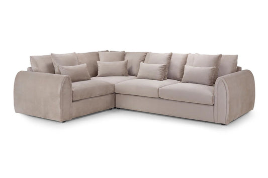 Mirabel Sofa Mocha Left Hand Facing Corner