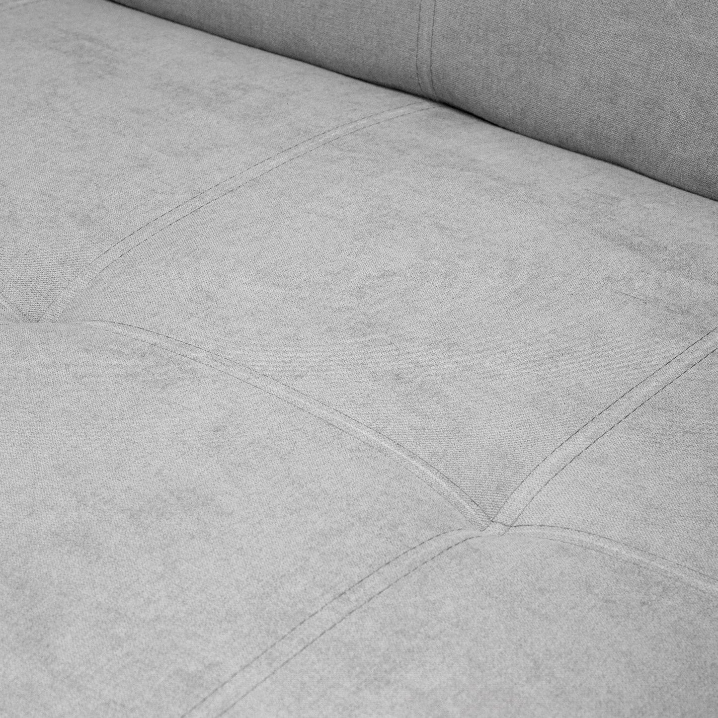 Viva 3 Seater Sofa Bed In Polyester Grey