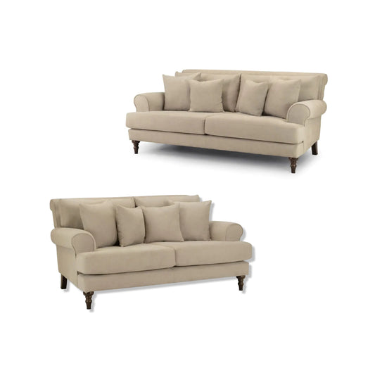 Summer 3+2 Seater Set Deal In Beige
